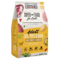 MAC's Cat Adult Trockenfutter Ente, Pute & Huhn 7 kg