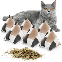 Canadian Cat Company Catnipspielzeug 6x Schmusepyramide Karo