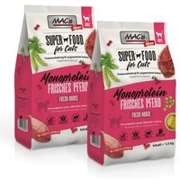 MAC's Cat Adult Trockenfutter Mono frisches Pferd 2x1,5 kg