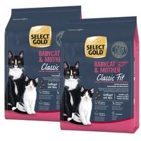 SELECT GOLD Babycat+Mother Geflügel und Reis 2x2,5 kg