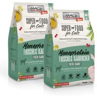 MAC's Cat Mono Trockenfutter Katze Adult Kaninchen 2x7 kg
