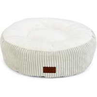 Designed by Lotte DBL Katzenbett Ribbed hellgrau