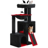 Pawz Road –Kratzbaum 104 cm–mit Höhlen schwarz