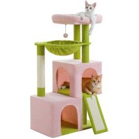 Pawz Road –Kratzbaum 104 cm–mit Höhlen pink