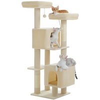 Pawz Road Kratzbaum Spielbaum 133 cm beige