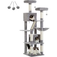 Pawz Road großer Katzenbaum 180cm grau