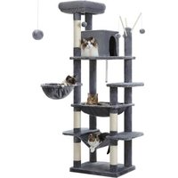 Pawz Road Kratzbaum 175cm große Katzenbaum Sisalstamm