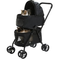 Pawz Road Hundewagen 87×48×104 cm schwarz