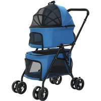 Pawz Road Hundewagen 87×48×104 cm blau
