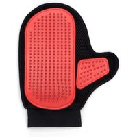 nobleza - Fellpflege Handschuh - Stahlborsten rot