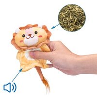 nobleza Katzen Spielzeug Plüsch Löwe mit Katzenminze