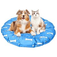 nobleza - Rundes Kühlbett Pfoten/Knochen