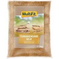 MultiFit Terrariumsand 5kg gelb