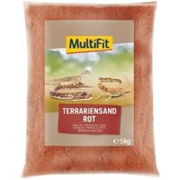 MultiFit Terrariumsand 5kg rot