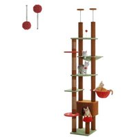 Pawz Road Deckenhoher Katzenbaumturm verstellbar