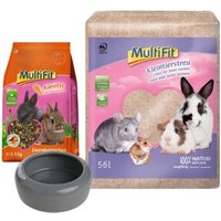 MultiFit Zwergkaninchen Geschenk-Set 3tlg.