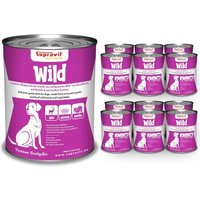 Supravit Hundenassfutter 12 x 410g Wild