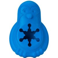 PetSafe Tiefkühlgeeignetes Snackspielzeug für Hunde Gefrier-Pinguin blau M-L