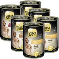SELECT GOLD Sensitive Adult Mixpaket 6x400g Mixpaket 1