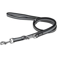 AniOne reflektierende Führleine grau 2 cm