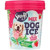 Smoofl Eis Mix für Hunde Erdbeere