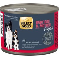 SELECT GOLD Nassfutter Hund Complete Soft Mousse Baby & Mother 12x180 g