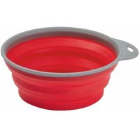 Dogs Creek Reise-Silikonnapf Trail rot 1 l