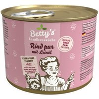 Betty's Landhausküche Rind pur mit Leinöl 6x200 g