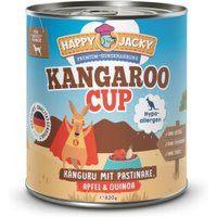 HAPPY JACKY Nassfutter Hypoallergen Känguru 6x820 g