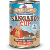 HAPPY JACKY Nassfutter Hypoallergen Känguru 12x410 g