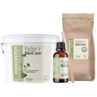 Relax-Biocare Pferdeerde-Set Lebermoos & Niem