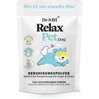 Dr. SAM RelaxPet Dog - Hochdosiertes Beruhigungspulver für Hunde, bei Stress und Angst 140 g