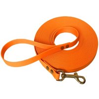 bio-leine 25-35 kg Schleppleine Biothane honigmelone 10 m