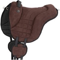 Equinate Reitpad Harper aus synthetischem Wildleder braun L