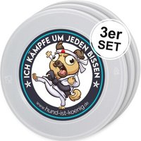 HUND IST KÖNIG Dosendeckel, Deckel für Dosen halten Tierfutter frisch, schließen Gerüche ein - 800g