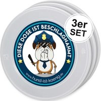 HUND IST KÖNIG Dosendeckel, Deckel für Dosen halten Tierfutter frisch, schließen Gerüche ein - 800g