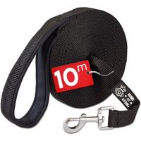 HUND IST KÖNIG 10m Schleppleine Hund | Schleppleine 10m für Hunde mit gepolsterter Handschlaufe