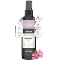 ALPHAZOO Zeck-Attack 200ml - Zeckenspray für Hunde, Katzen, Haus- und Hoftiere 200 ml