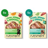 Nutriment Frischemenü Lamm & Pferd Sensitiv Probierpaket 10x400g