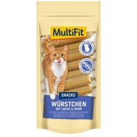 MultiFit Snackwürste Lachs 36x9 g