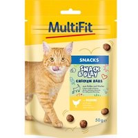 MultiFit Snack&Play Chicken Balls, 50 g