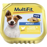 MultiFit Adult Little Dog Huhn und Gemüse 11x150 g