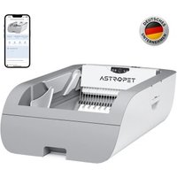 AstroPet Helios Series smarte Katzentoilette App gesteuert grau