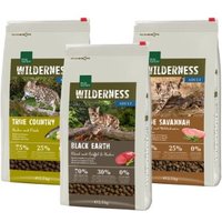REAL NATURE WILDERNESS Trockenfutter Katze, Adult 3x2,5 kg Mixpaket 1