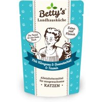 Betty's Landhausküche Frischebeutel mit Känguru 12 x 100g für Katze