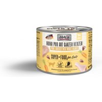 MAC's Nassfutter Katze Adult Huhn pur mit ganzen Geflügelherzen 12x200 g