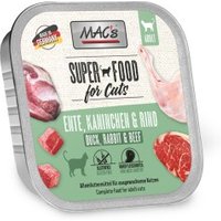 MAC's Nassfutter Katze Adult Ente, Kaninchen und Rind 16x100 g