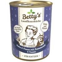 Betty's Landhausküche Huhn & Fasan mit Borretschöl 6x800 g