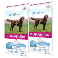 EUKANUBA Trockenfutter Hund Weight Control Large Breed Adult 2x15 kg