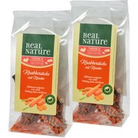 REAL NATURE Knabbersticks 2x50g Karotte